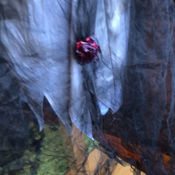 XLarge Girl Prom Queen Corpse Amscan Suit Yourself Costumes dress, sash, Corsage - Picture 6 of 17